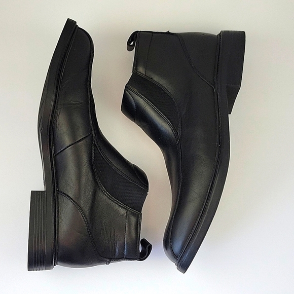 Nunn Bush Slip On Ankle Boots Black Size 9 - Picture 3 of 13